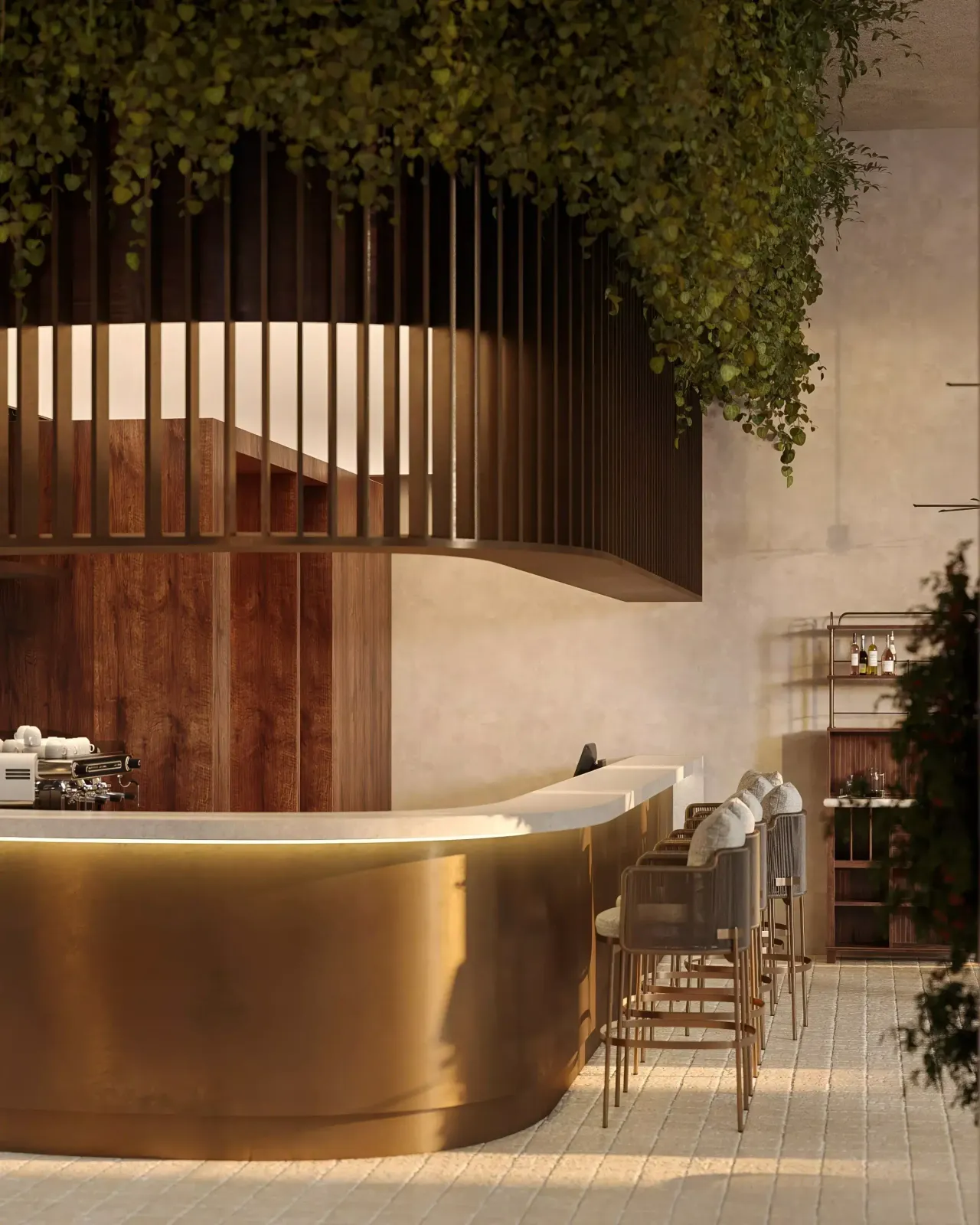 Interior rendering portfolio piece 13