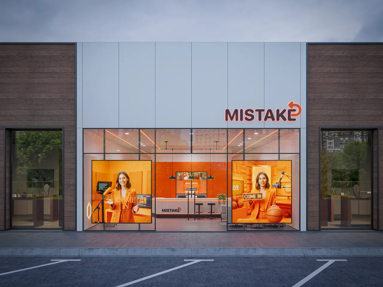 Commercial architectural rendering