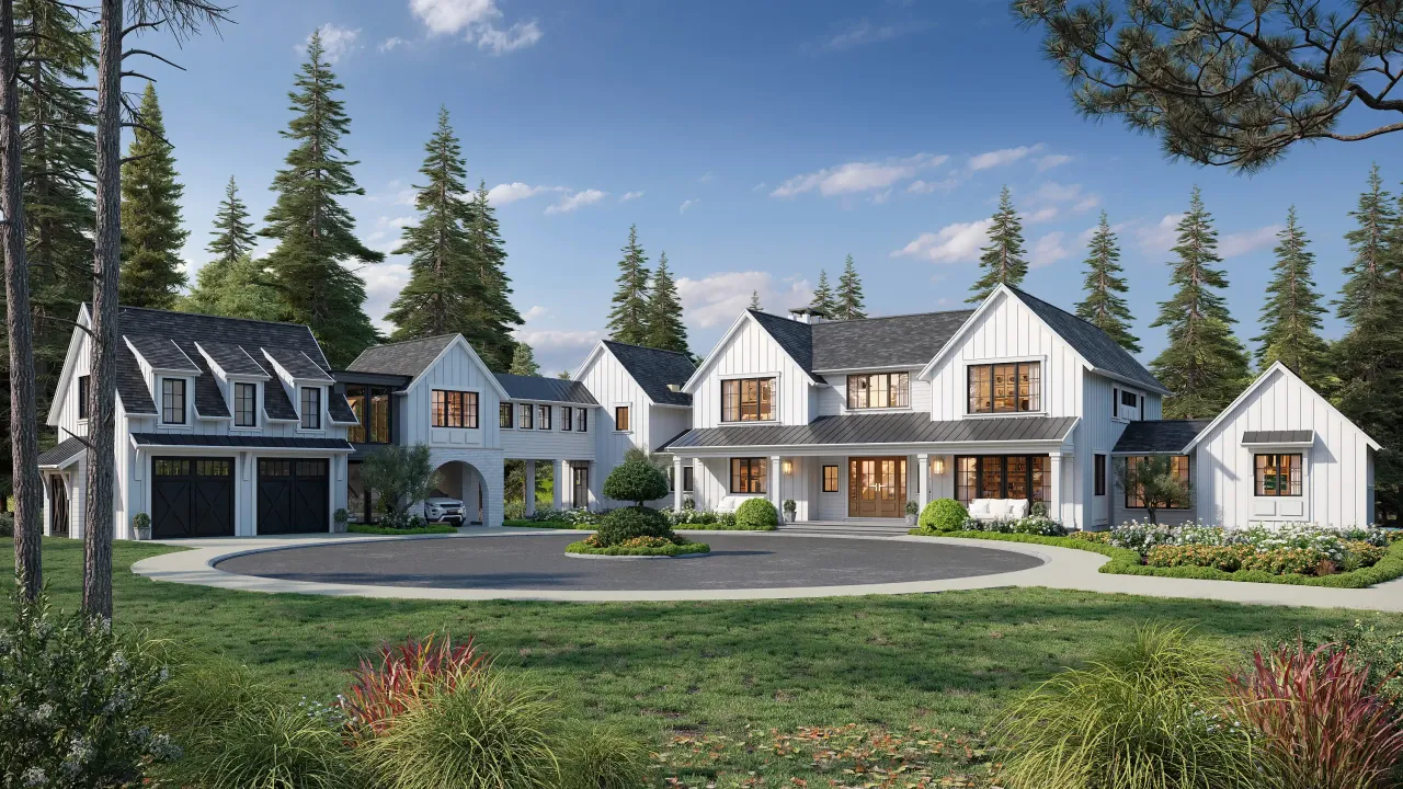 3D house rendering portfolio piece 30