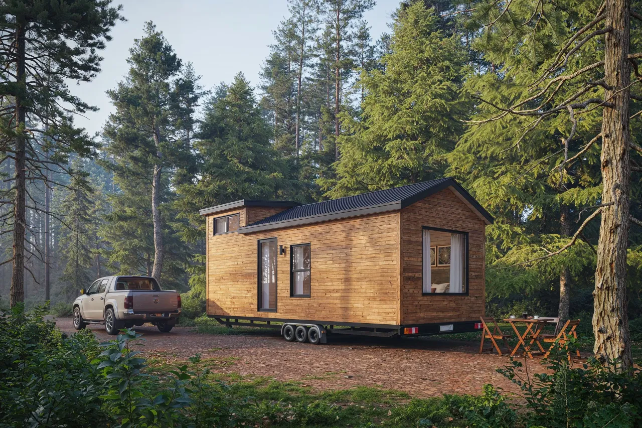 3D cabin rendering by Xrender Studio