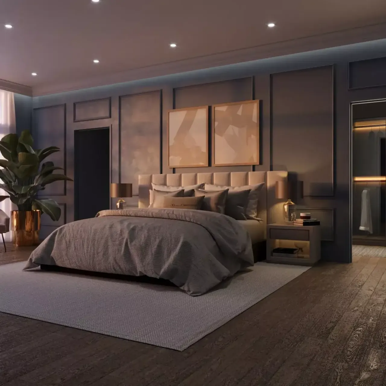Interior rendering portfolio piece 28