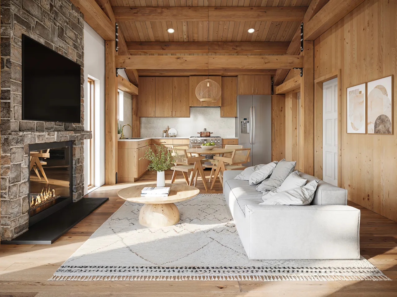 Interior rendering portfolio piece 35