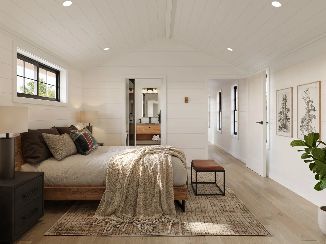 3D cabin rendering by Xrender Studio