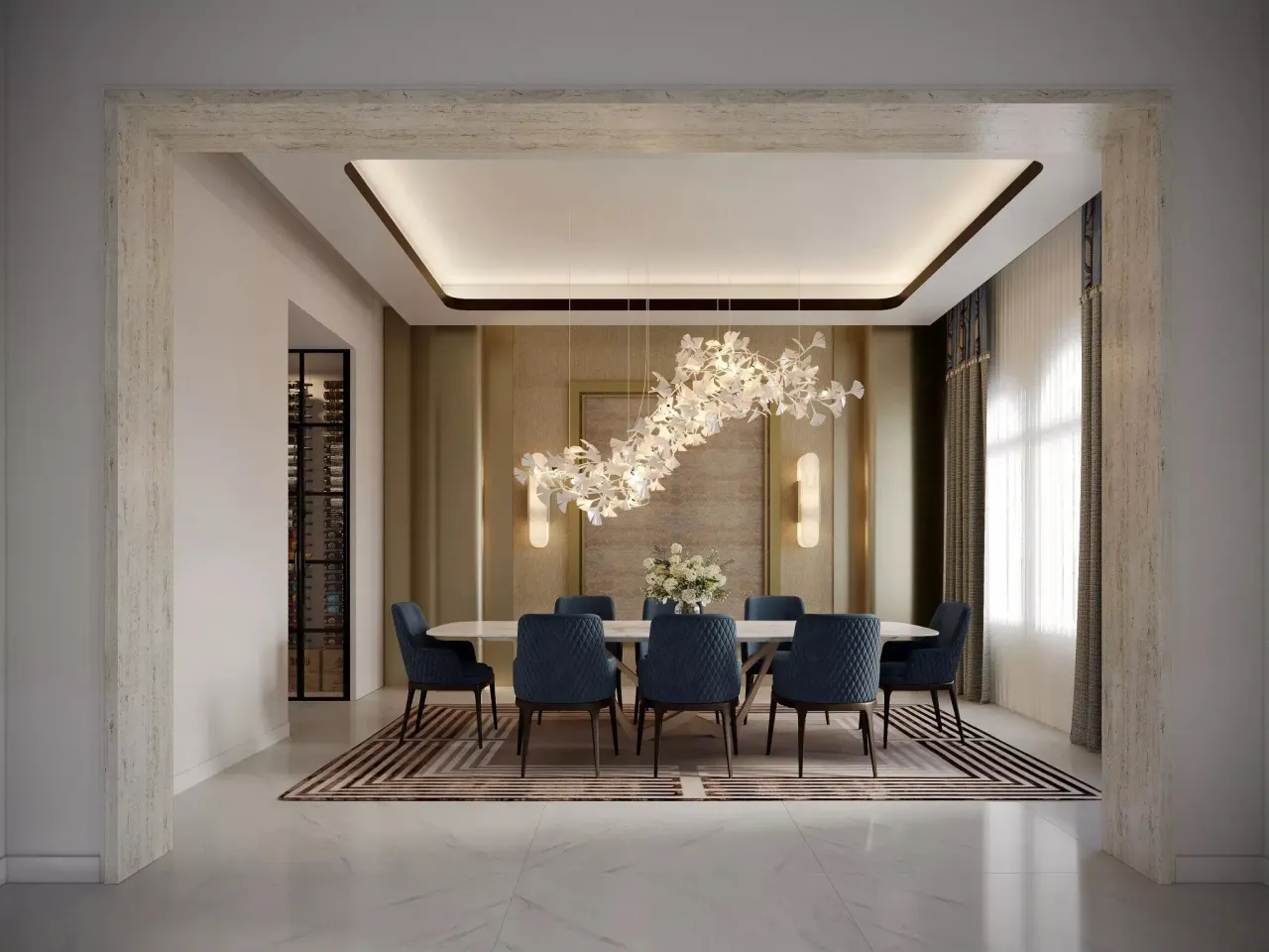 Interior rendering portfolio piece 24