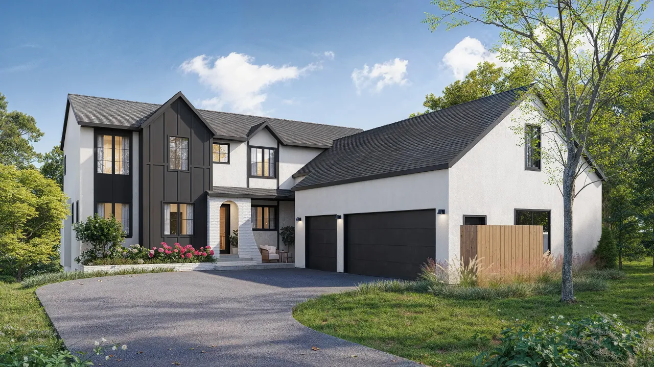 3D house rendering portfolio piece 8