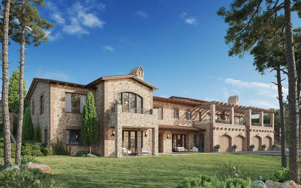 3D house rendering portfolio piece 13