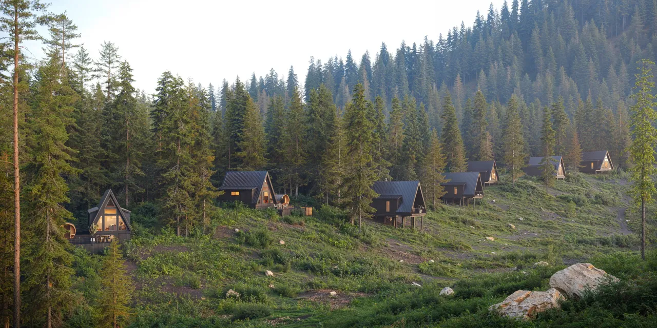 3D cabin rendering by Xrender Studio