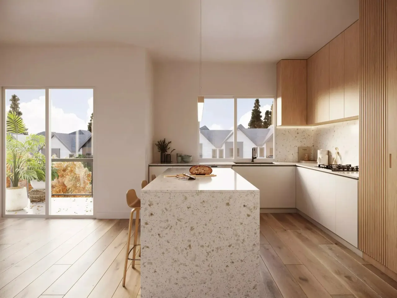 Interior rendering portfolio piece 21
