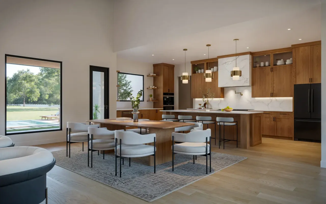 Interior rendering portfolio piece 12