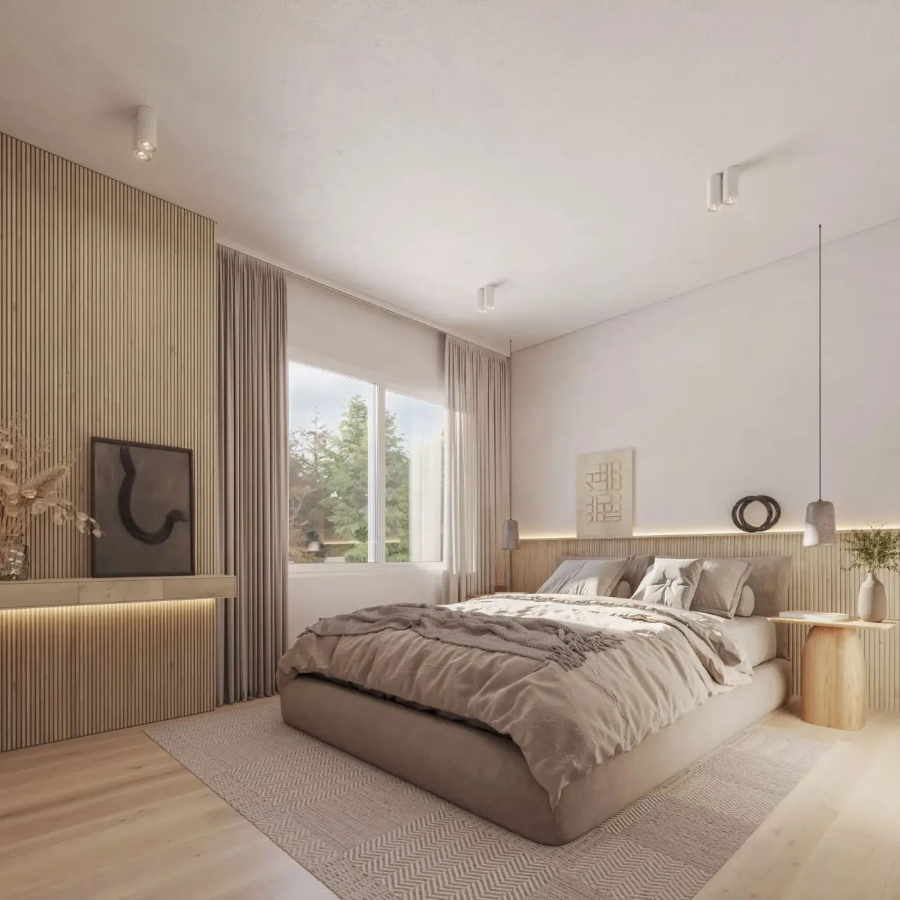 Interior rendering portfolio piece 22