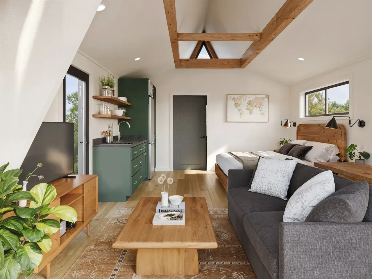 Interior rendering portfolio piece 15
