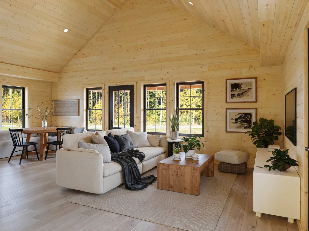 3D cabin rendering by Xrender Studio