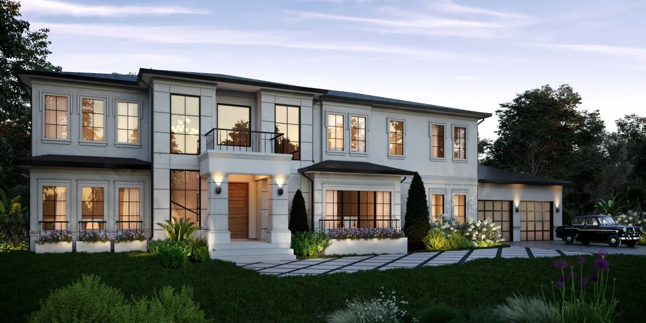 3D house rendering portfolio piece 31