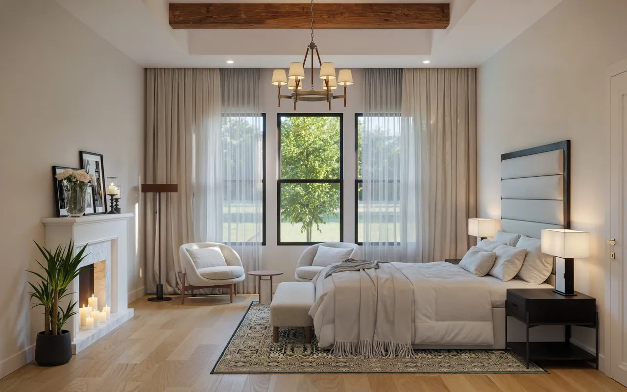 Interior rendering portfolio piece 14