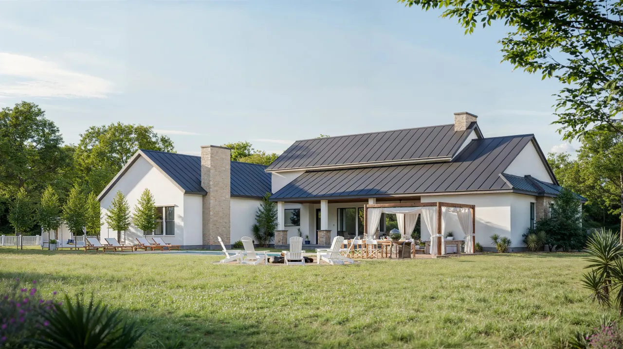 3D house rendering portfolio piece 7