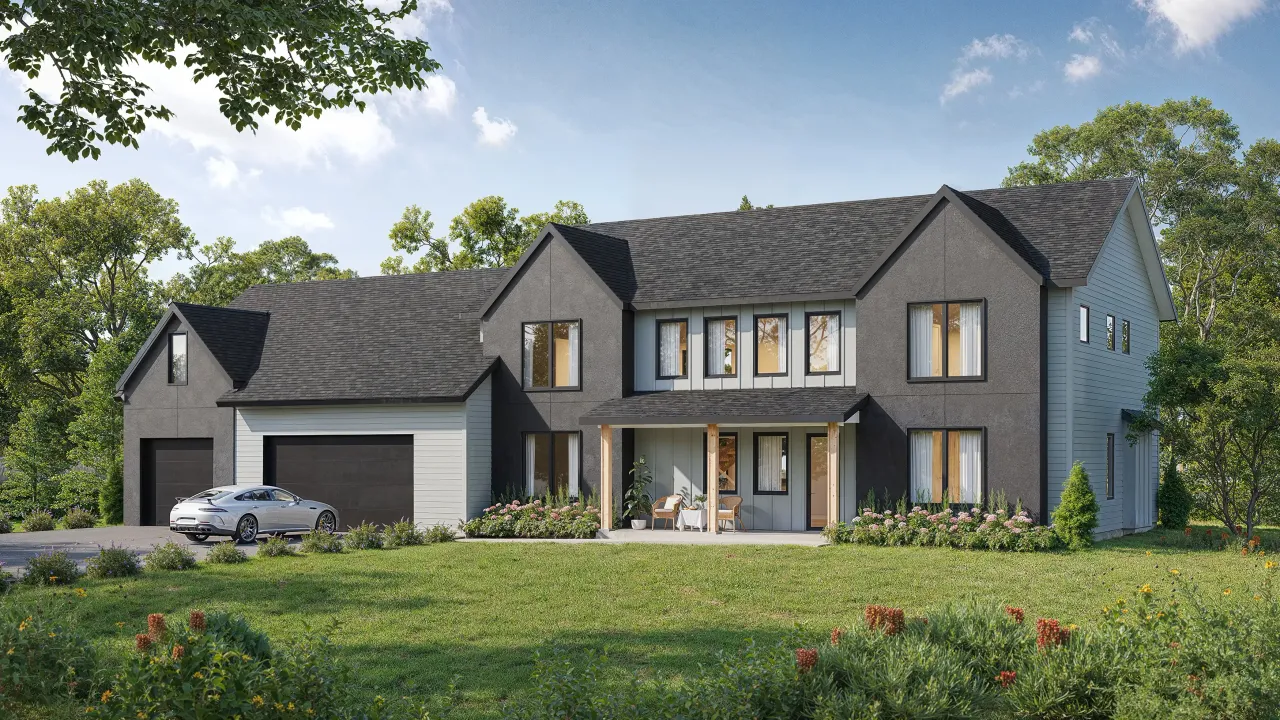 3D house rendering portfolio piece 16