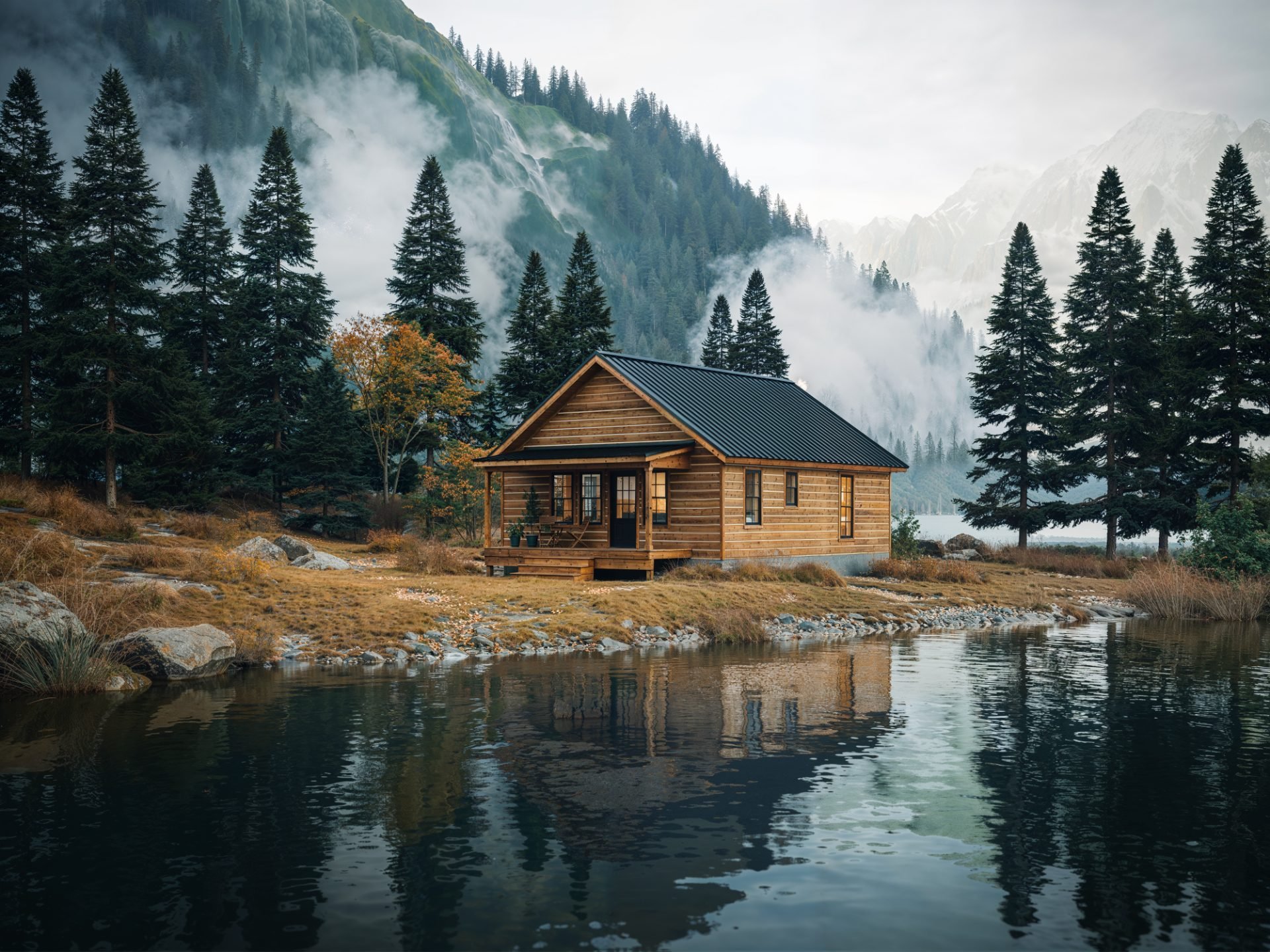 Exterior architectural rendering service example