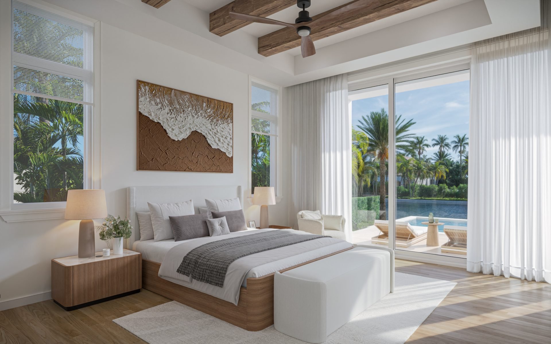 Interior architectural rendering service example